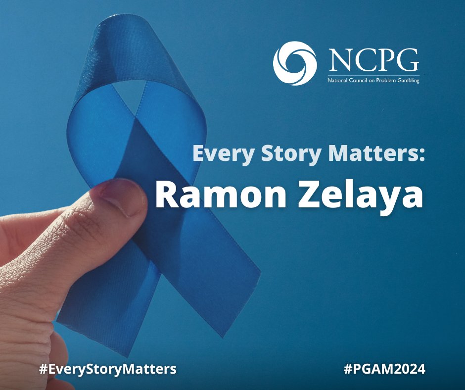 Ramon Zelaya is a Licensed Professional Counselor and the moderator of r/problemgambling, the largest problem gambling community on Reddit. Ramon sat down with NCPG to share his experience with problem gambling as part of #PGAM. Read Ramon's interview: bit.ly/3x8n357