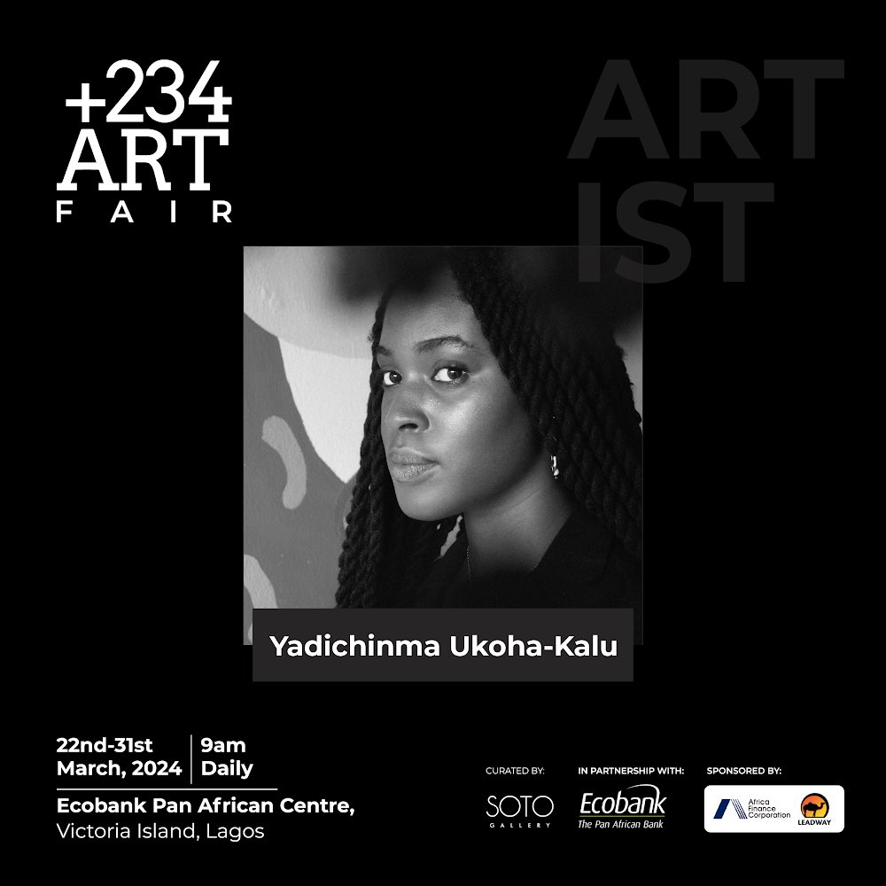 Yadichinma_'s tweet photo. Currently showing this piece at the +234 Art Fair. Stop by and explore. https://t.co/myB1zwnruw