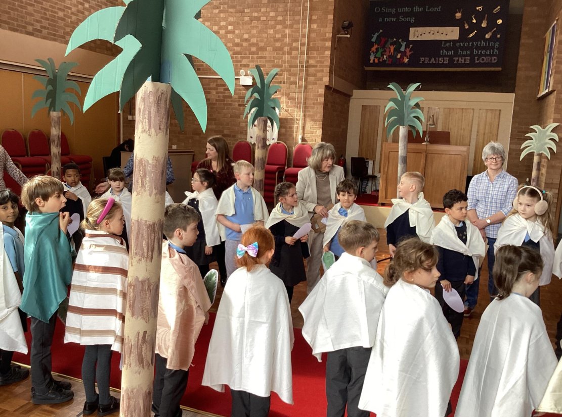 Easter is coming! 💐🐇 Year 2 at St James have had a lovely morning at the church, experiencing an interactive Easter. The children learnt so much about the Easter story and wrote brilliant recounts afterwards. #School #INMAT #easter