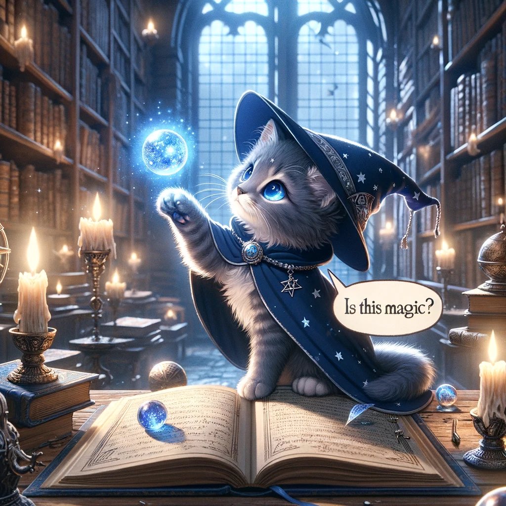 gptsradar's tweet photo. 🚀 GPT: #StoryIllustrator! 🎨 

Transform your concepts or pictures into detailed narratives complete with corresponding images! ✨

1️⃣ Submit a few words or image 
2️⃣ Pick your illustration style 
3️⃣ Choose how many images you need

Dive into creativity here>> https://t.co/DDruWH2IuK

🤞Plus: I've put my prompt in the comments!! 🐈✨🧙‍♀️

——-
#ArtTransformation #GPTMagic 🎨📷#GPTsRadar #GPT4 #ChatGPT #DALLE3 #dalle3art #PromptShare #dalle3art #AIArtwork #AIArtistCommunity #AIArtGallery #AIarts #Catholic #Cat #catmemes