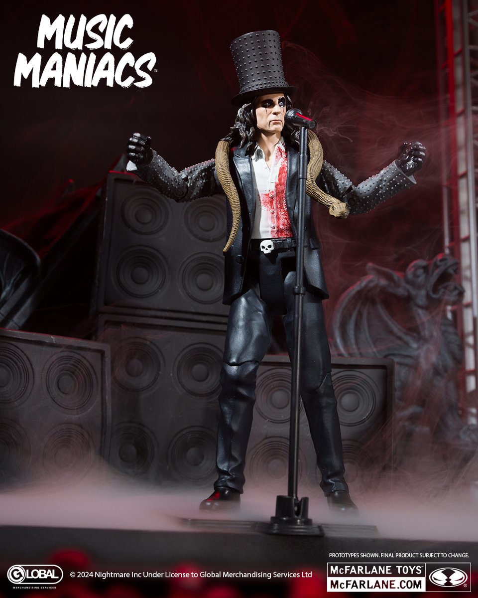 HeroesToys's tweet photo. McFarlane Toys - Music Maniacs 6IN WV1 - Metal - Alice Cooper. Now available to pre-order. #AliceCopper #affiliate
Amazon 🇨🇦Canada $34.99 https://t.co/LWzJ8r1mhb https://t.co/PKo3aNq2Ue