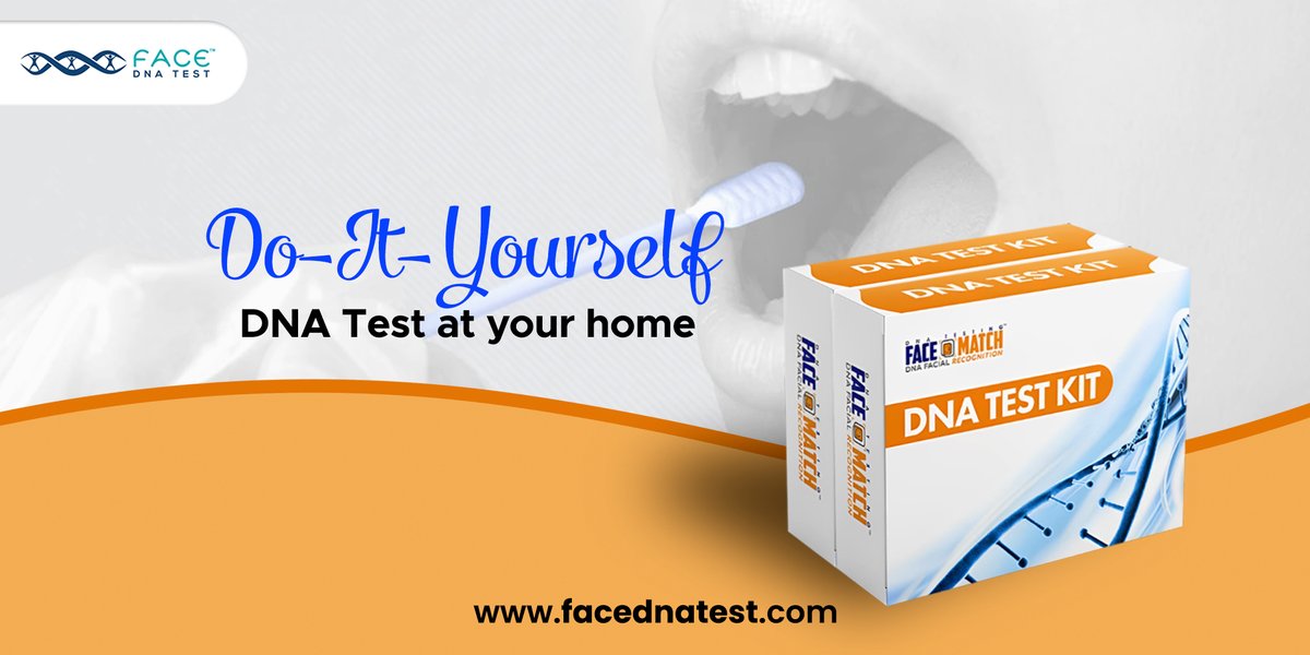 “Face DNA” home DNA test kits provide accurate results. Plus, you can rest assured that your identity will be entirely confidential throughout the testing process. Grab it now. 📲 bit.ly/2zrsJGr 🌐 facednatest.com 📞 (833) 322-3362 ✉️ support@facednatest.com