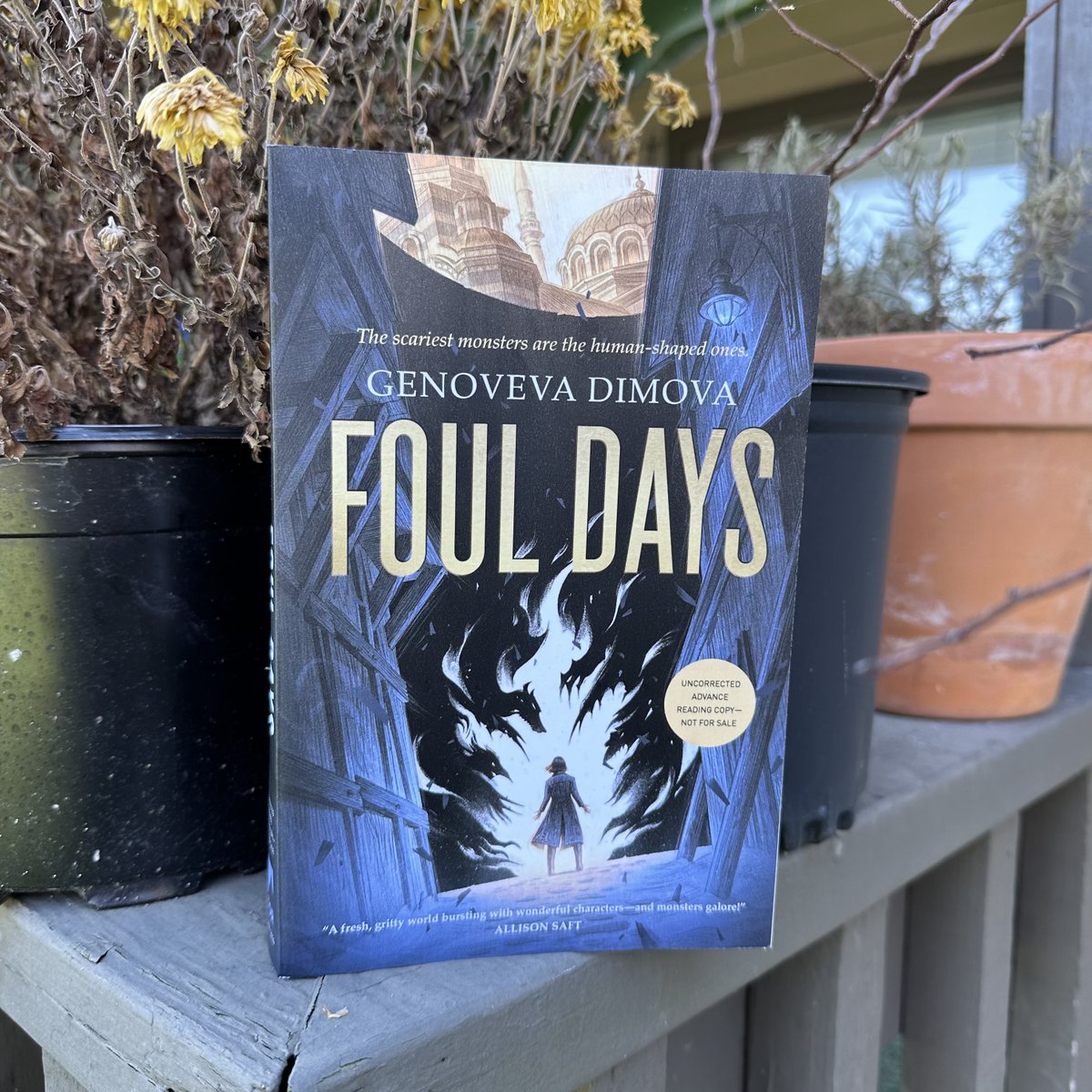 Who's ready for a #sweepstakes?! Today, we're giving YOU the chance to win a copy of #FoulDays by <a href="/gen_dimova/">Genoveva Dimova</a>! Just follow us, then like and repost to enter for the chance to win. Best of luck, y'all! 

#FoulDaysSweeps