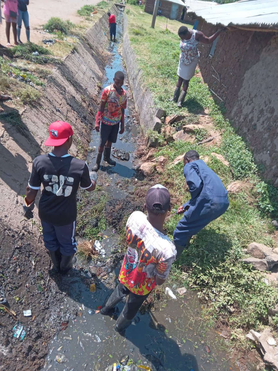 hellen_lum47464's tweet photo. Today community members of Nyalenda A were engaged in clean-up of the western wigwa drainage and planting of trees at Kiya grounds the activity was being lead by @UnitedSolutionswastegroup based in Nyalenda A
#Community4community https://t.co/i0dbM6bl0s