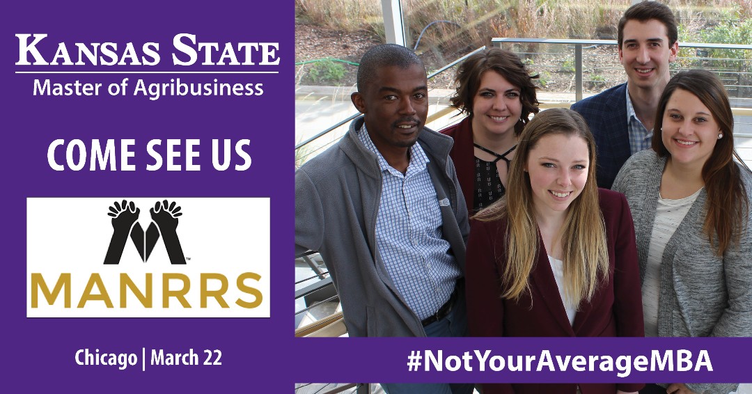 ksumab's tweet photo. Join the K-State MAB program, @KstateAg, and the @ksucvm at @NationalMANRRS today in Chicago to learn about continuing education opportunities! #BeMAB https://t.co/o3M6ZMOUTj