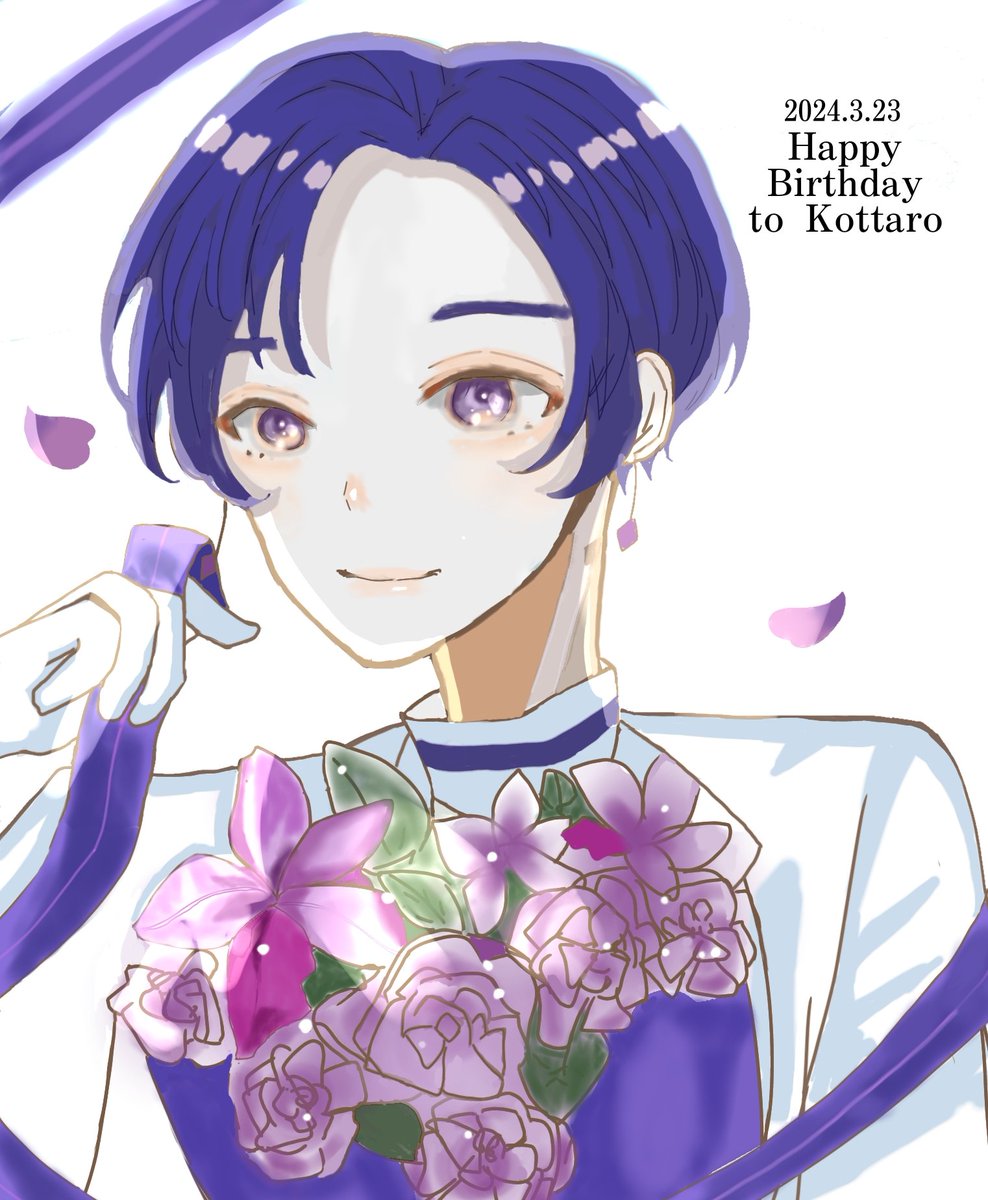4pam7f's tweet photo. 🎯#こったろはぴば2024 
💜#すたぽらーと 
素敵な1年になりますように✩彡 https://t.co/ss7oW9RcSQ