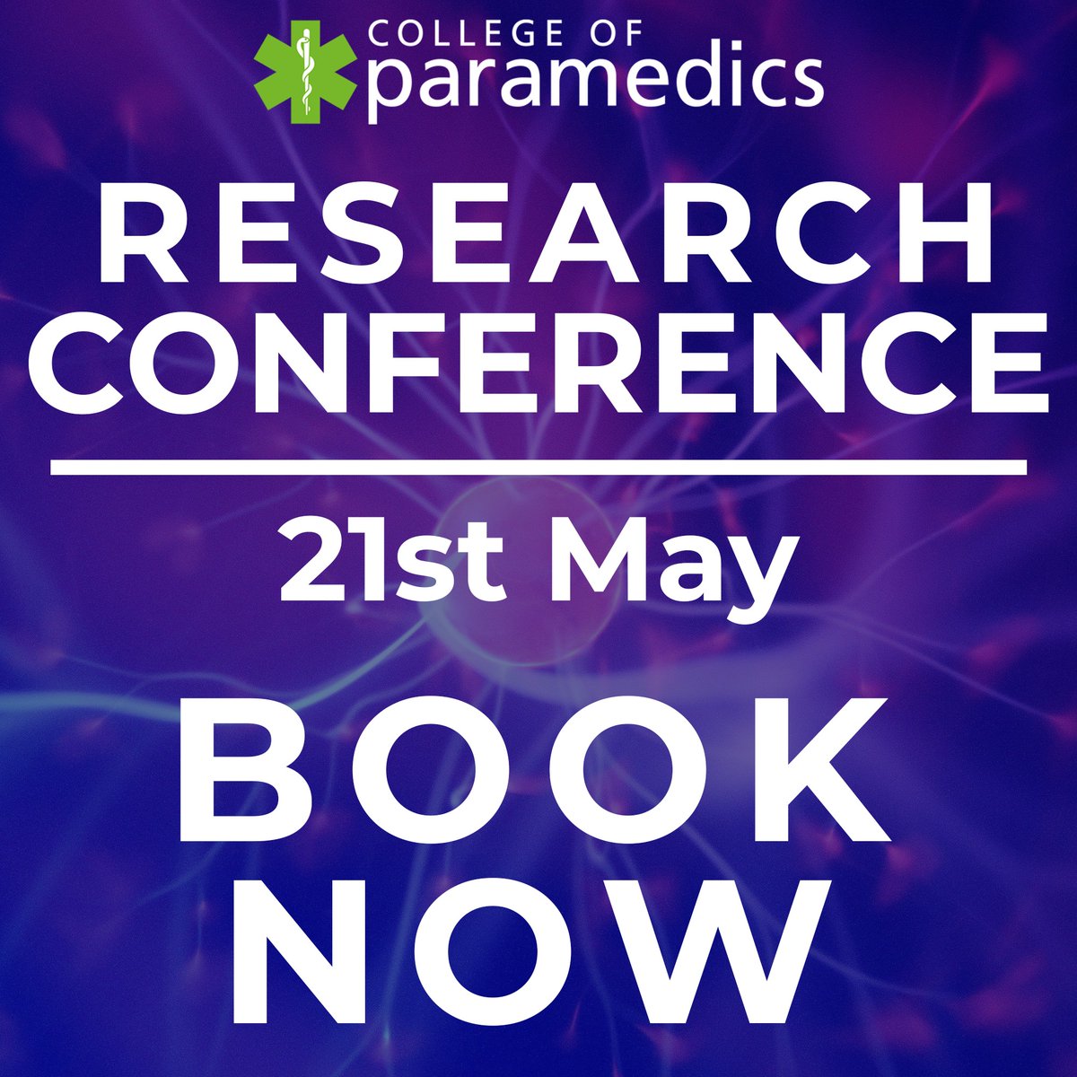 Set to ignite sparks of innovation we are really looking forward to delivering our Research Conference 2024, which will be taking place on Tuesday, May 21st, at the Leonardo Hotel, Hinckley Island, Leicester💪 More info and booking here 👉bit.ly/49pNi4D #ParamedicsUK
