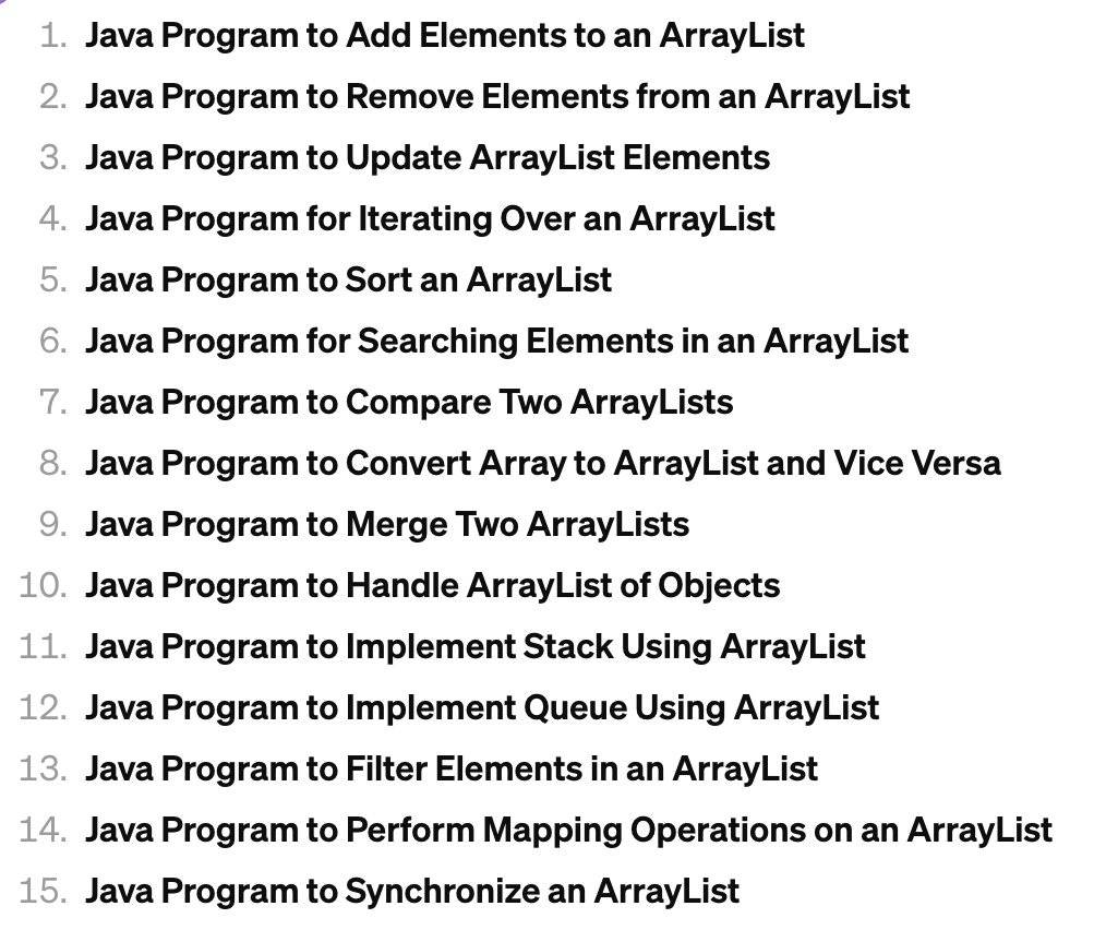 GuidesJava's tweet image. This blog post will teach you 15+ ArrayList Java programs with output and step-by-step explanations.
javaguides.net/2024/03/java-a…
#java #arraylist #javaprograms