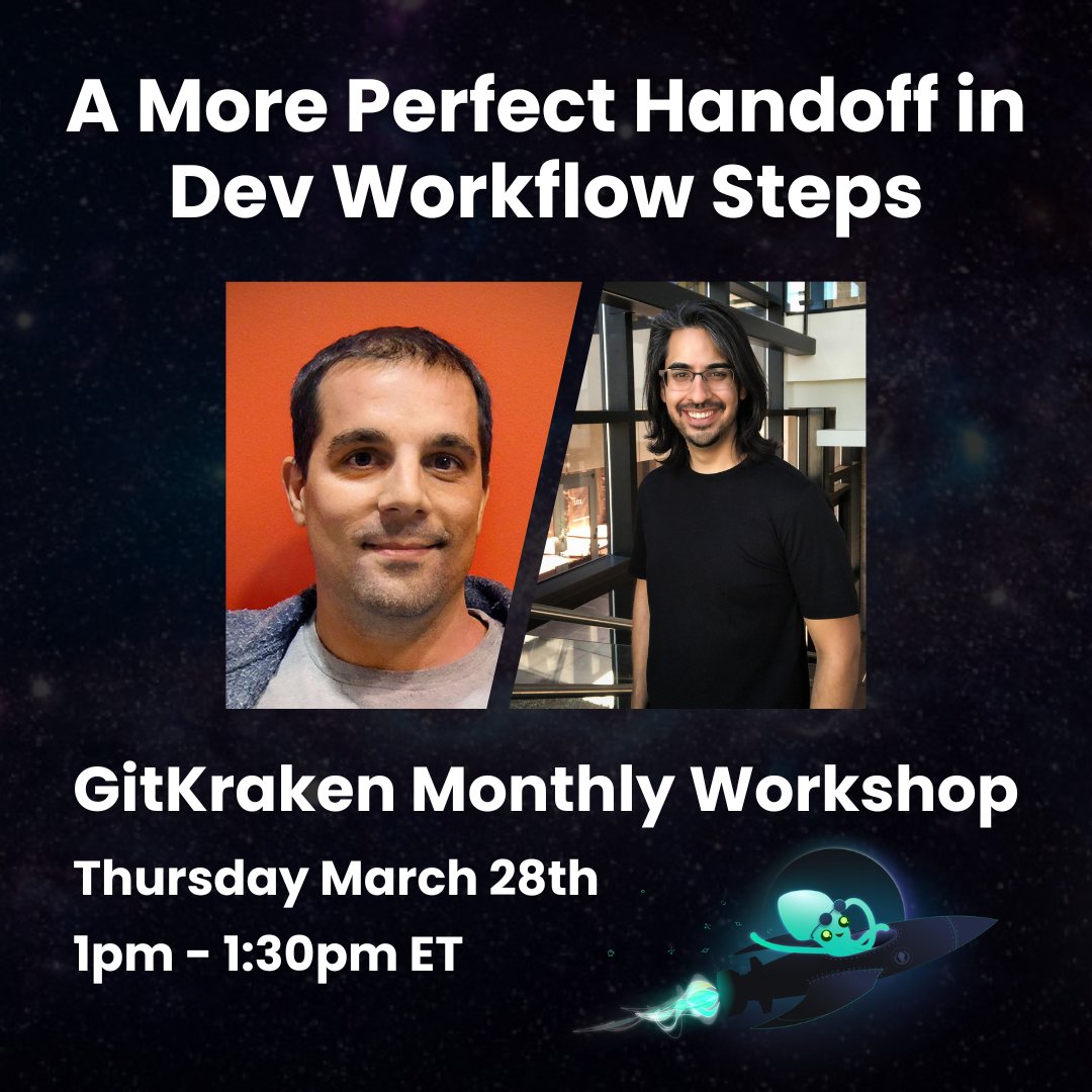 Tired of the endless tab, app, and window shuffle disrupting your coding flow? 🔄 Our FREE 30-minute Workshop, 'A More Perfect Handoff in Developer Workflow Steps,' shares strategies for managing multiple repos from one browser, performing batch commands, and more. Don't…