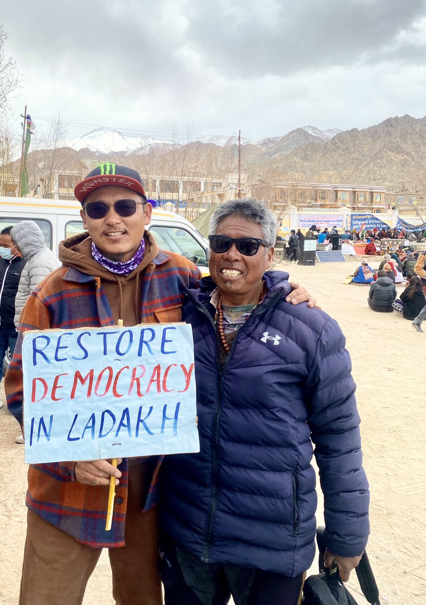Restore Democracy in Ladakh! 
#CLIMATEFAST #SaveLadakh