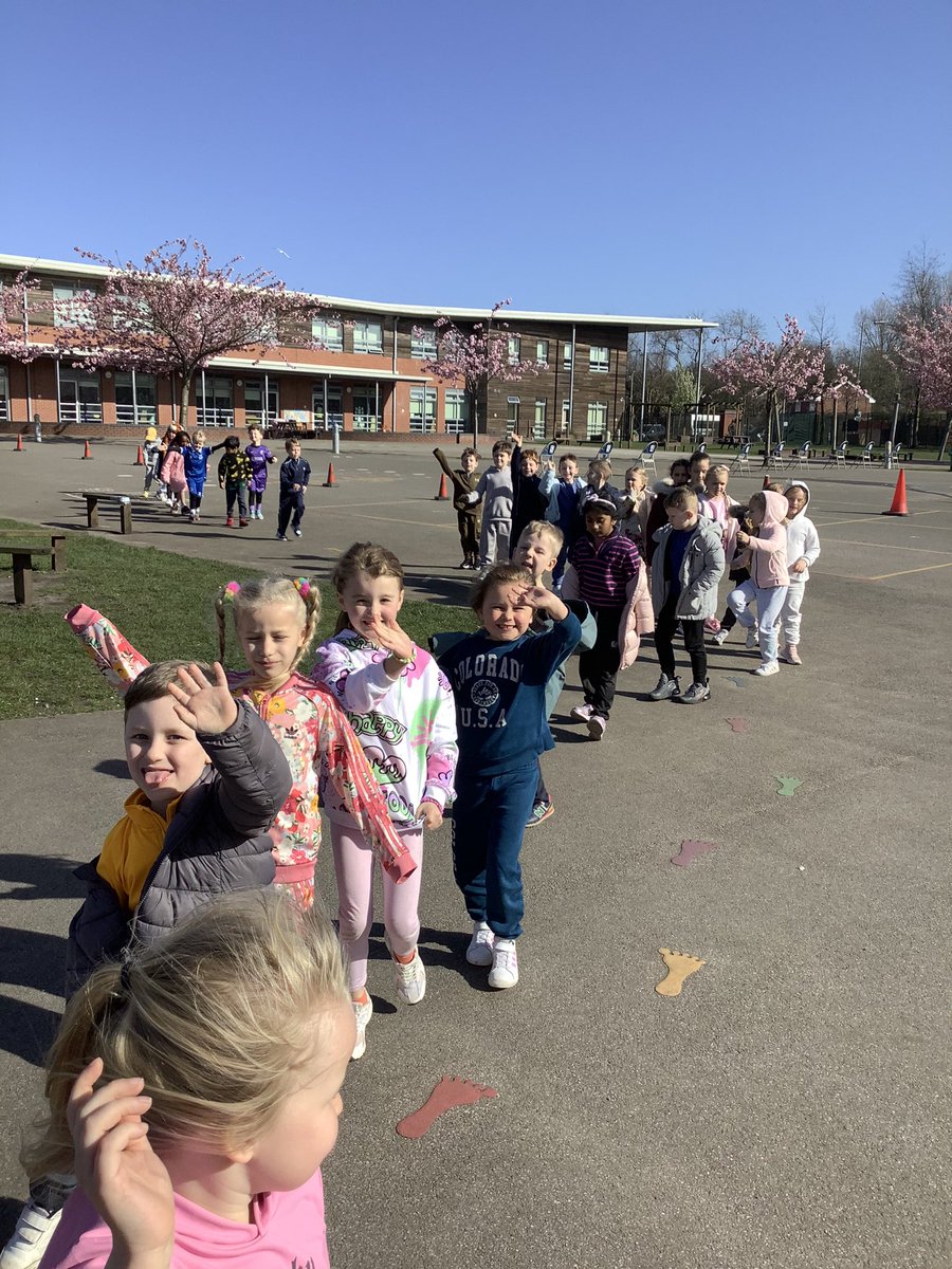 1B_stjohns's tweet photo. We took part in CAFOD’s Big Lent Walk this afternoon. We did 6 laps of the yard 👏 Thank you so much for your generous donations ☺️ https://t.co/iBnTFSw1Ax