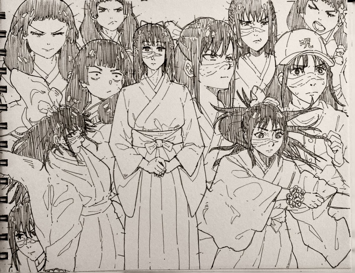 is this account dedicated to inking at this point? also this is from today, id say wasnt my good art day, a lot of mistakes. but i still had fun, bcs utahime is waifu material 