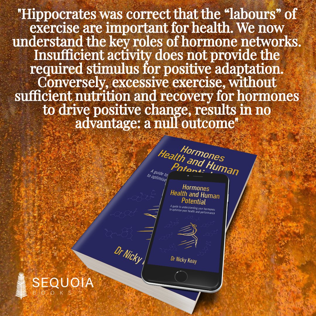 Learn the intricate ways that your hormones interact with all aspects of your lifestyle. Hormones, Health & Human Potential, by @drnickykeay, out now👍👍 sequoia-books.com/catalog/keay