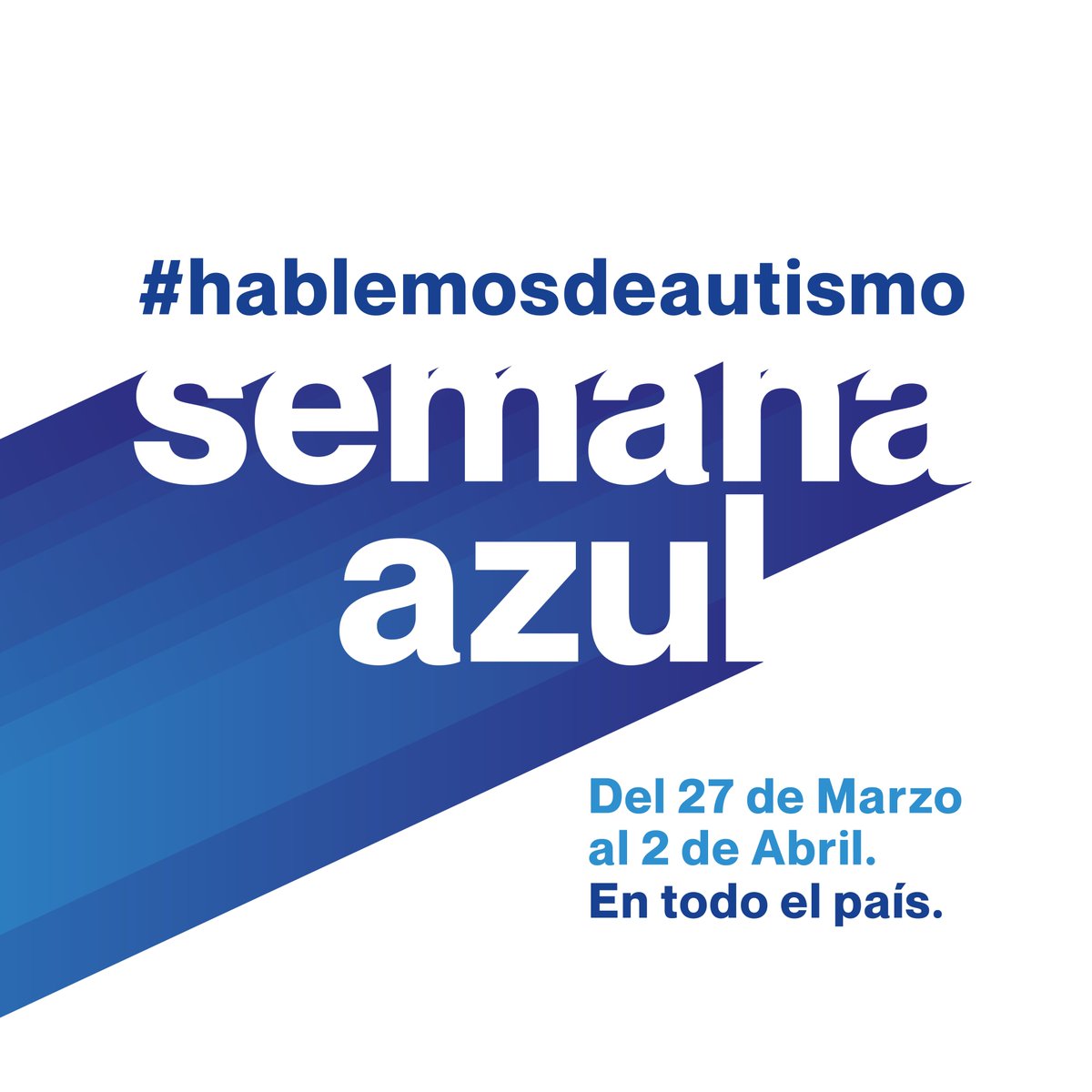 #SemanaAzul │ Siete días para cambiar la mirada y empezar a convivir entre todos de otra manera.  

Para saber más sobre nosotros 👉semanaazul.org/quienes-somos/ 

Lista de eventos 👉semanaazul.org/events/ 

¿Querés cargar tu actividad?👉semanaazul.org/carga-tu-event… 

#hablemosdeautismo