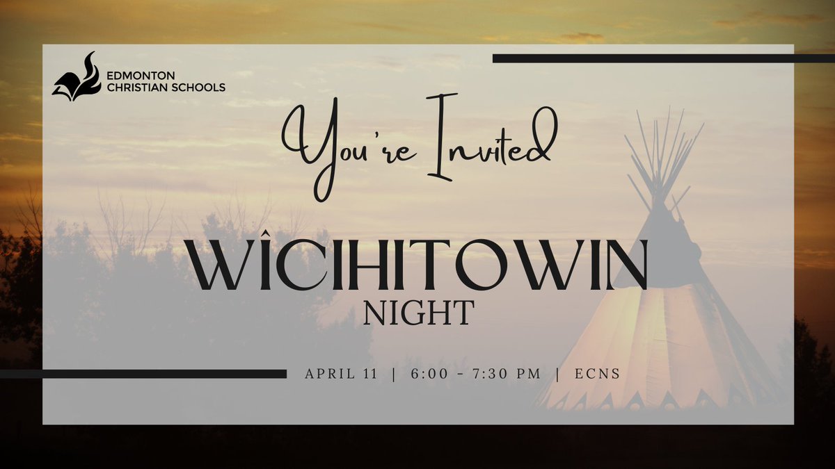 ECS invites you to a night of learning and dialogue about Truth and Reconciliation with our Indigenous Knowledge Keepers. An Indigenous Education Diversity Consultant will also lead a panel discussion. MORE INFO AND REGISTRATION: loom.ly/sJuiO04