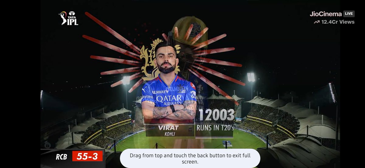 de__coder's tweet image. 12 cr views 🫣
#CSKvsRCB