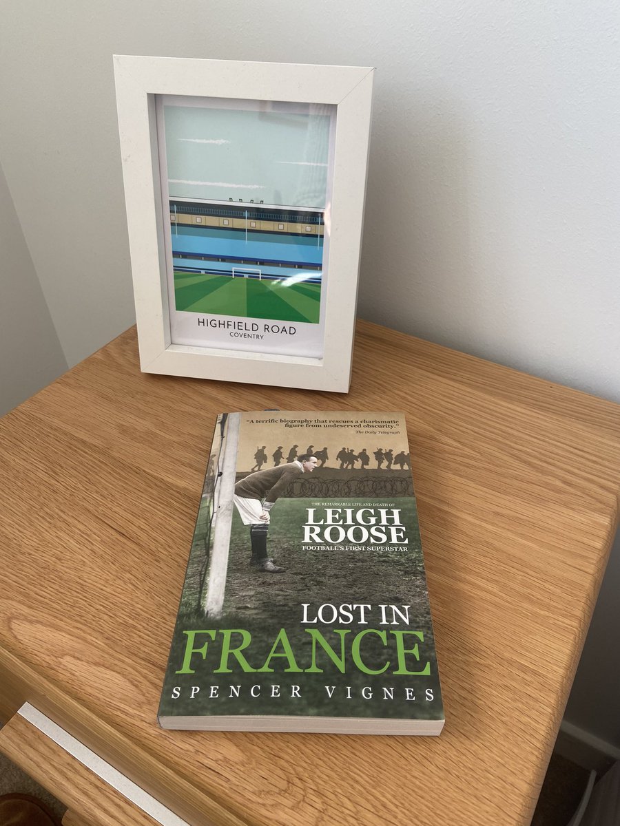 'Before you go to war, say a prayer. Before going to sea, say two prayers. Before marrying, say three prayers. Before deciding to become a goalkeeper, say four prayers.' Leigh Roose Football's first superstar #LostInFrance Really enjoying reading this @SpencerVignes