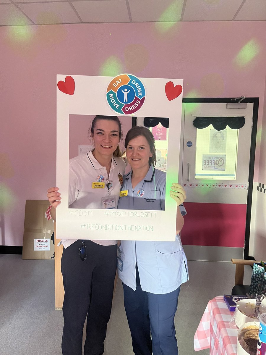 Jacquih0lmes's tweet photo. What a lovely way to celebrate my time at @UHBTherapy @uhbtrust with this beautiful bunch of people! Thank you to everyone who has embraced my #EDDM vision &amp; championed my ideas to #preventdeconditioning! I will miss you all immensely and I’m so proud of the team you’ve become💙 https://t.co/MFCFamq372
