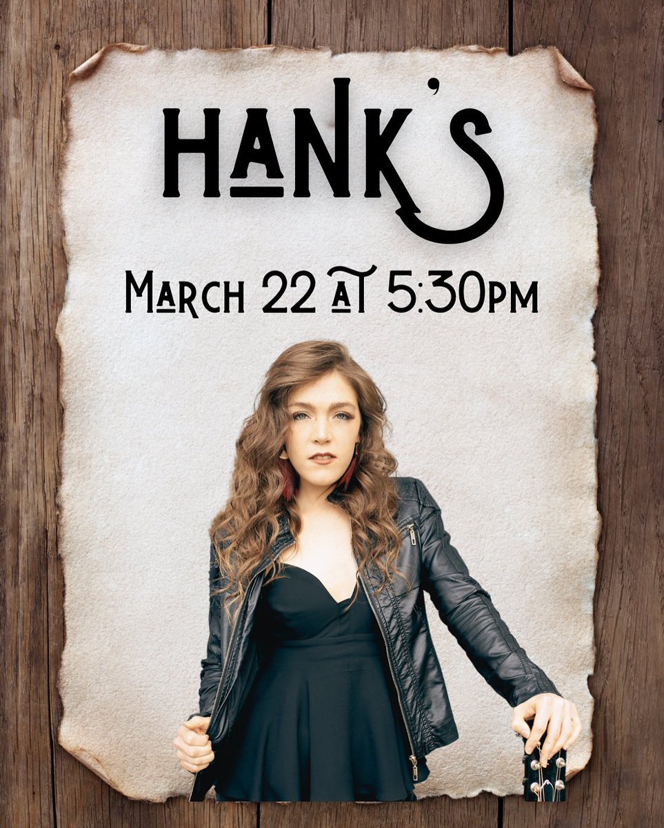 It’s honky tonk time! Hope to see you tonight at Hank’s 🤠🤠🤠 #TGIF #countrymusic #FridayVibes