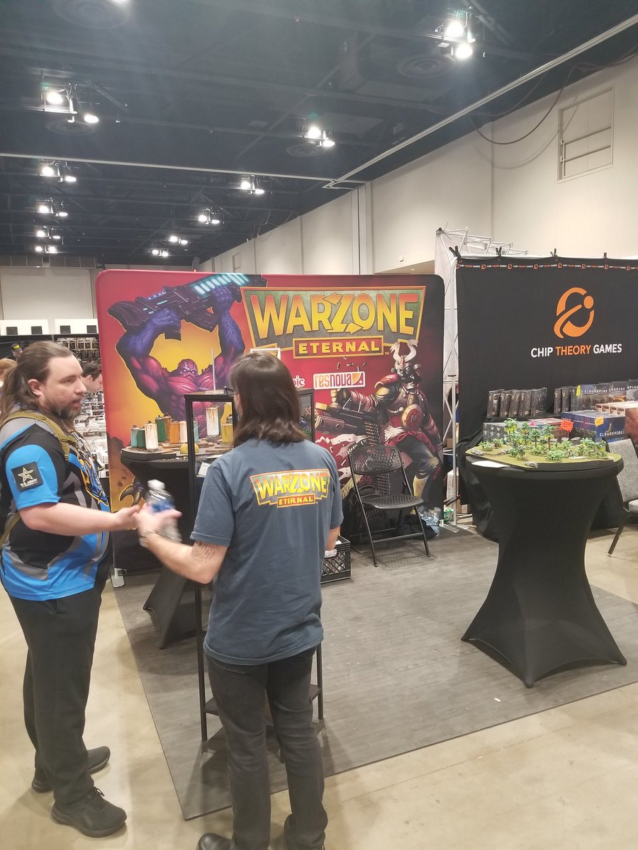 ResNovaGames's tweet photo. Day 2 kicks off! #adepticon #warzoneeternal https://t.co/LTiAWQbDT9