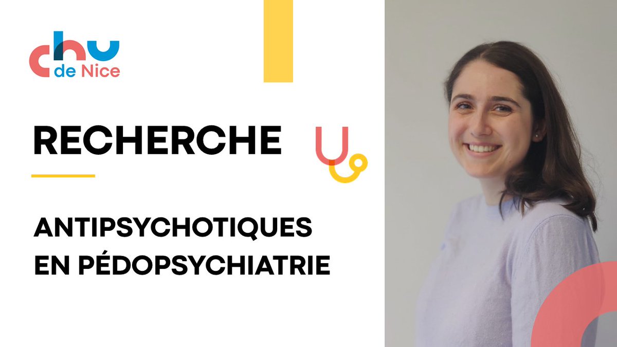 #Recherche
👩‍⚕️ Bravo au Dr <a href="/DianeAAMerino/">Diane Merino</a> pour sa #publicationscientifique en tant que premier auteur sur les #effetsindésirables cardiaques et métaboliques des #antipsychotiques en #pédopsychiatrie.
📰 sciencedirect.com/science/articl…
#CHUdeNice #psychiatrie #pharmacologie