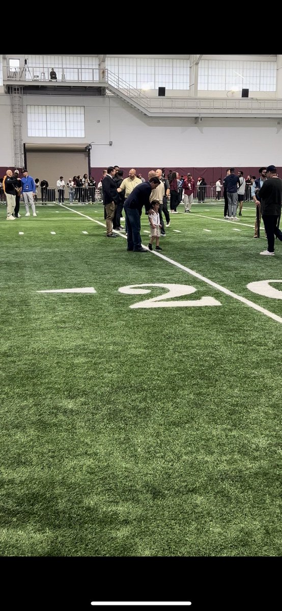 Governor Ron DeSantis in attendance at  #FSU’s Pro Day this morning
#Noles #FlaPol