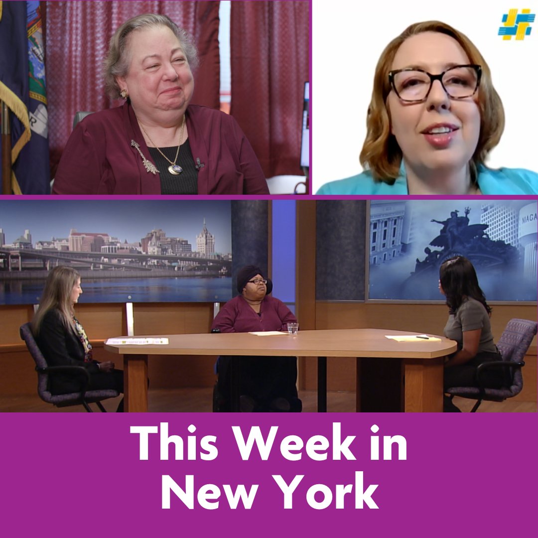 -NYS Senate Finance Chair @LizKrueger: the chamber's budget proposal -Michelle Jackson of @HSC_NY: cost of living adjustments for human service workers -Kristin Proud & Shameka Andrews of @NYSCDD: opportunities for people with developmental disabilities nynow.wmht.org