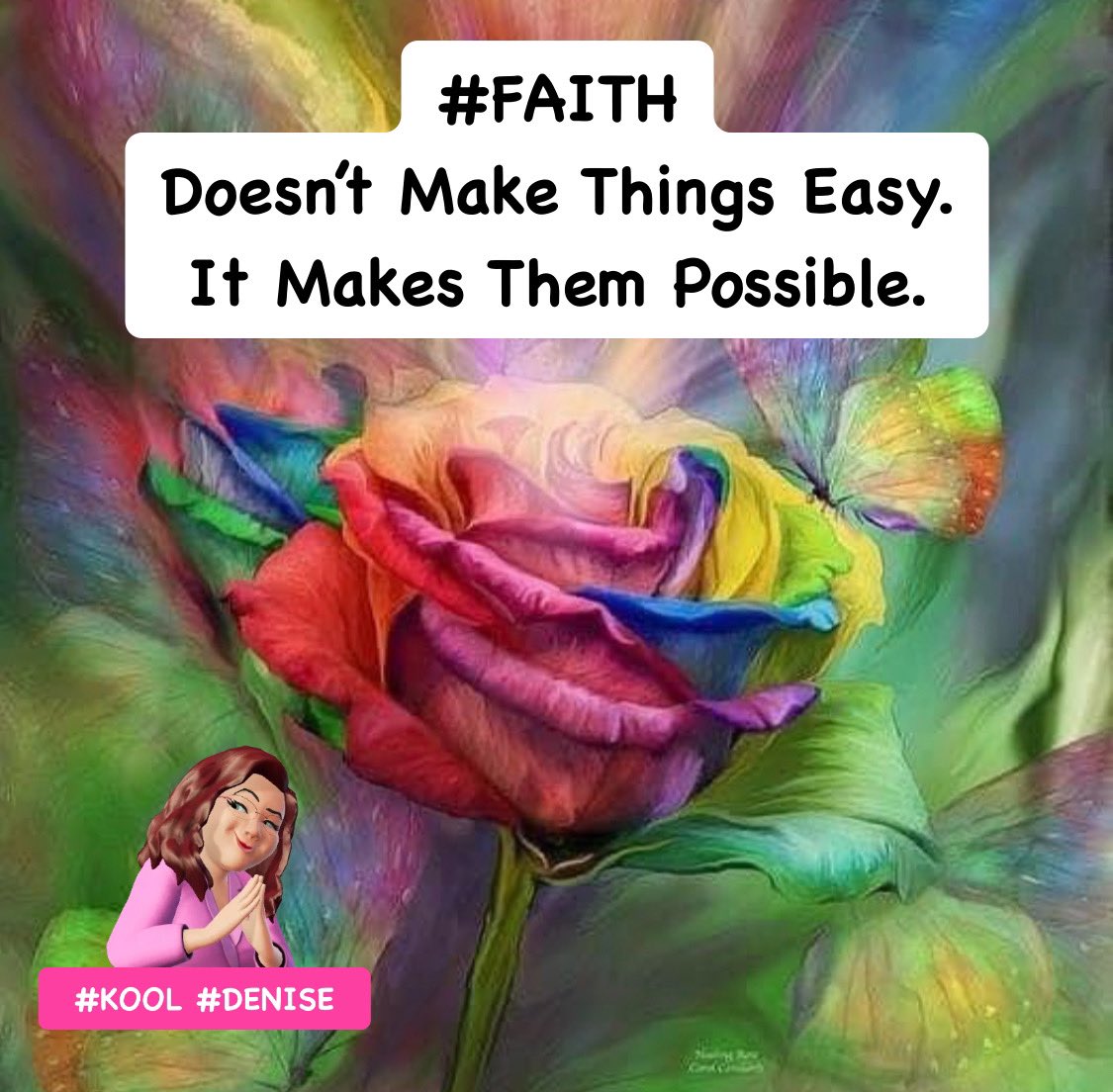 #FAITH 
Doesn’t Make Things Easy. 
It Makes Them Possible. 

#FaithInAction
#FaithJourney
#FaithBased
#FaithWalk
#Faithful
#Faithfulness
#FaithfulLiving

#Friday
#FridayVibes
#FridayThoughts
#FridayMotivation

#KOOL #DENISE
@KOOL_DENISE