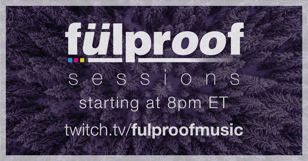 fülproof sessions #streaming on #Twitch tonight from 8-11pm EDT! Come hang out and kick off the weekend with some groovy tunes! twitch.tv/fulproofmusic

#deephouse #organichouse #progressivehouse #melodictechno #melodichouse #electronica #djset #djmix #fulproofmusic