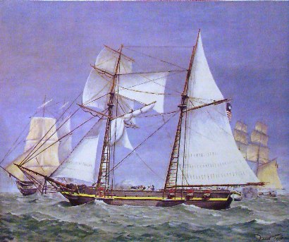 On this day in Texas history, in 1836, the sixty-ton schooner Liberty, commanded by William B. Brown, seized the brig Durango in Matagorda Bay. The Liberty, the first ship purchased by the Republic of Texas, seized the Durango because the Texas Navy needed vessels and supplies.