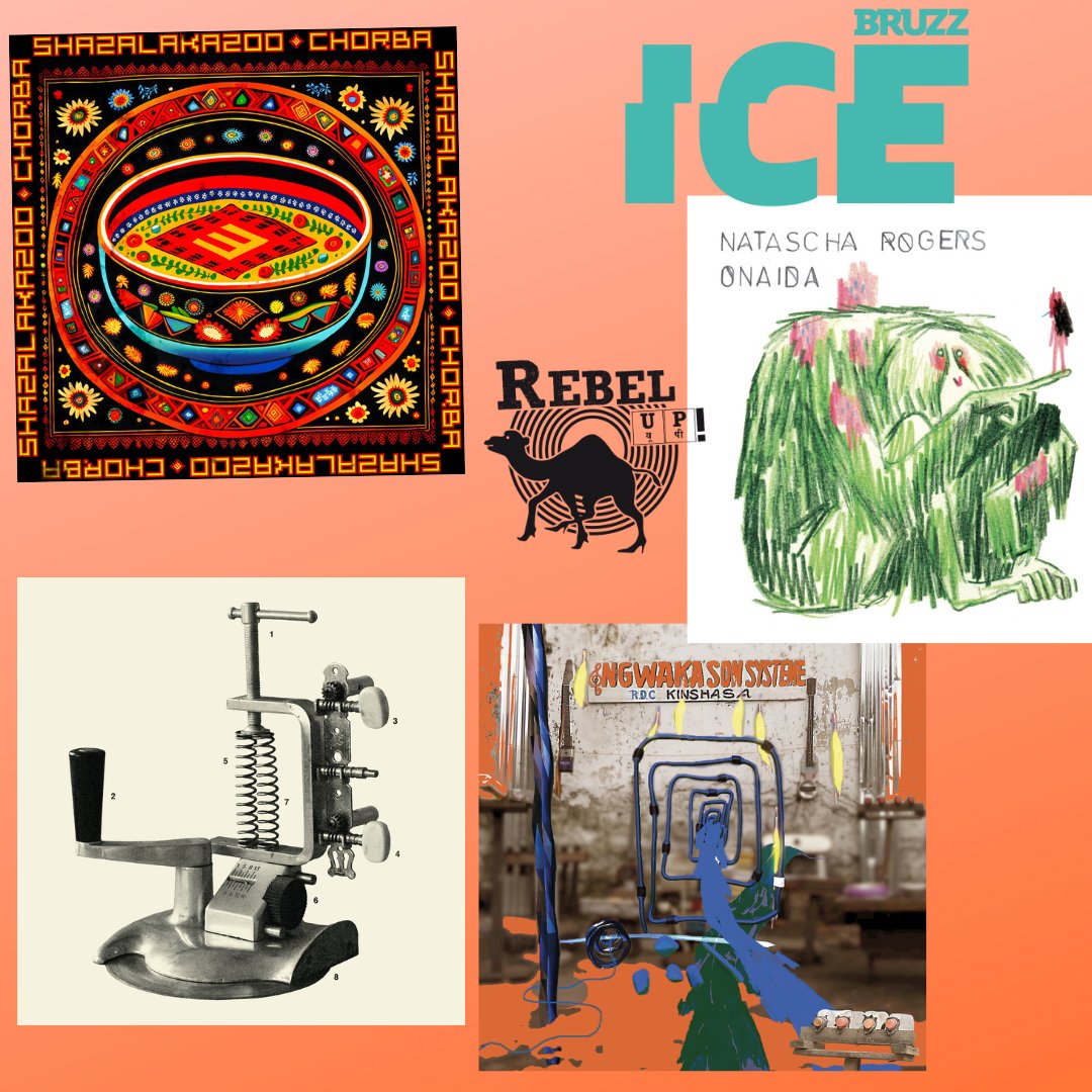 New Rebel Up show at BRUZZ online &gt; new tunes &amp; albums by Natascha Rogers, iZem &amp; Lucas Santtana &amp; Blundetto,  Za! y Perrate , ShazaLaKazoo, Ngwaka Son Systéme and Kuzi Whan.
Show uploaded here &gt;&gt;&gt;
mixcloud.com/BRUZZ/rebel-up…