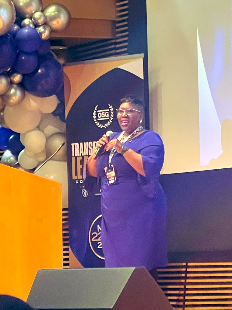 Happening Now! Dr. Lester Young keynotes the OSG Transformational Leadership Conference 2024.  Had the pleasure of introducing him. 

#RepresentationMatters #osgtlc2024 <a href="/BXHSD81011/">BXHSD81011</a>