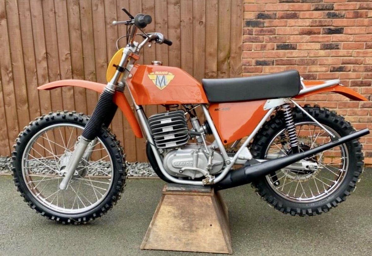 motodude511's tweet image. 1973 Maico MC400 🇩🇪
#maico