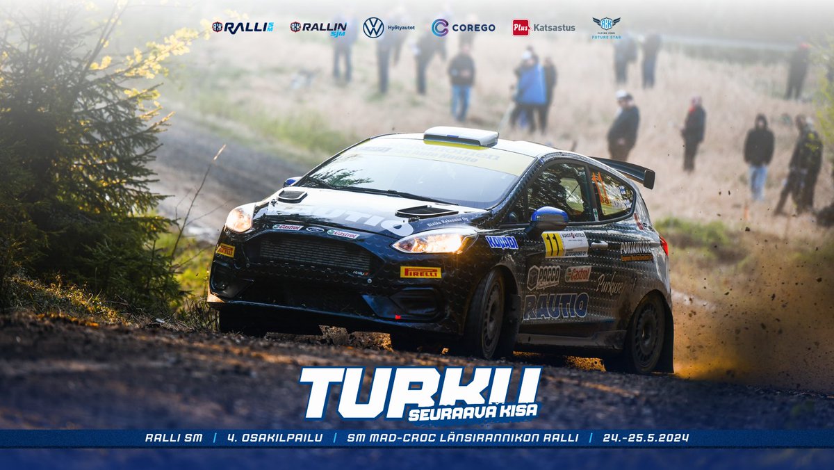 RalliSM's tweet photo. Ketkä odottaa jo kesäkauden alkua Turussa? 🙌

#rallism #länsirannikonralli #rsjm @Turkukaupunki @VisitTurku @LRRalli https://t.co/eiwacZRpyt