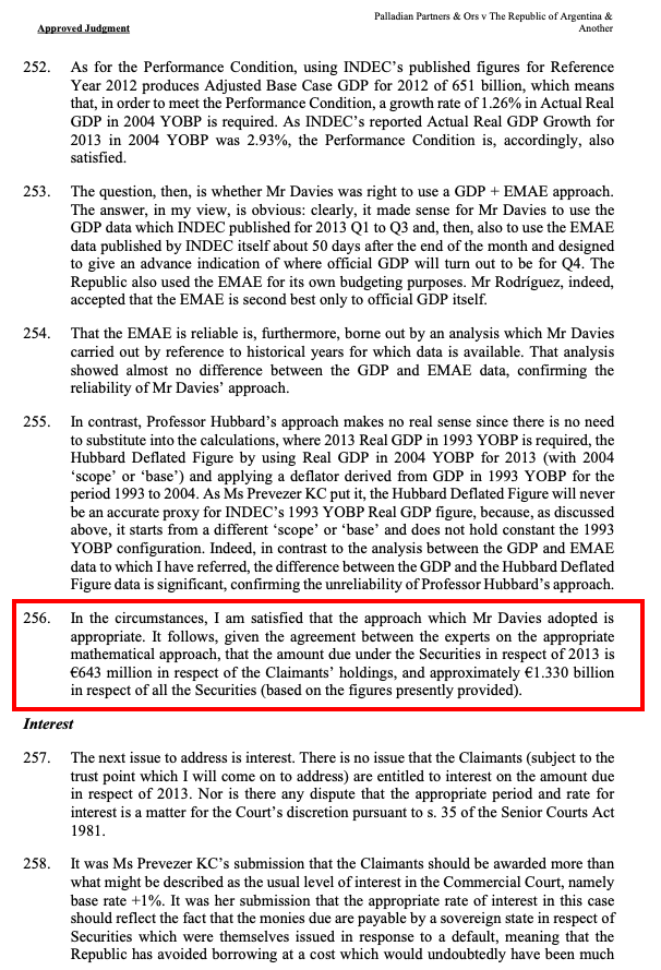 🤦‍♂️
Manipular las cifras oficiales no es una nueva ni buena idea.
Esa gracia le costó a Argentina una condena de €1,300 millones en un juicio en Londres iniciado por inversionistas que compraron su deuda pública asumiendo la veracidad de sus cifras.