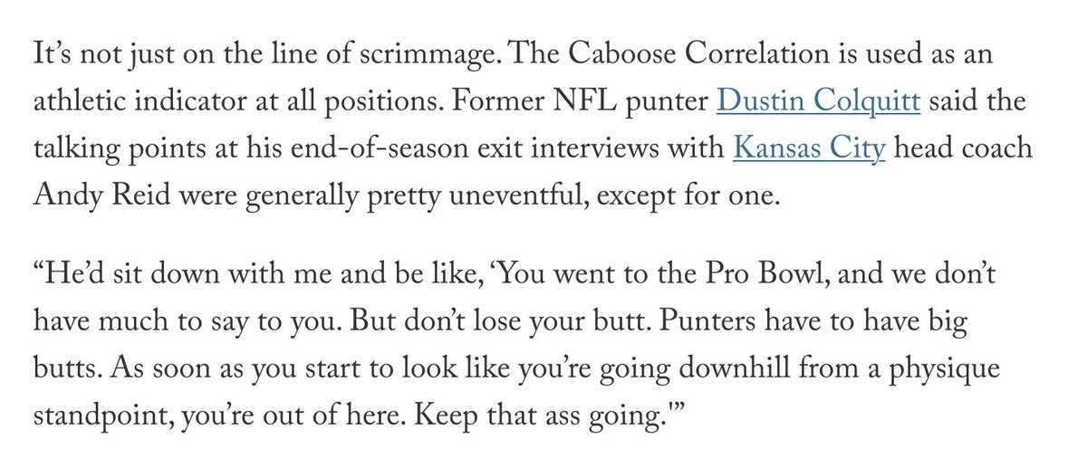 minakimes's tweet photo. this Andy Reid quote 😭 https://t.co/YD1Eu4PtQK