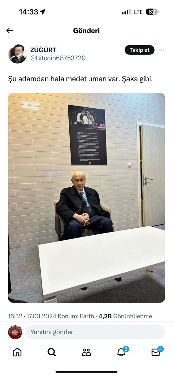 Osmanlı Torunu (@osmanlitorunute) on Twitter photo Cumhur ittifakının güçlü ortagı sayın devlet bahceliyi bu sahıs küçümseyip tiye almakla kalmıyor adeta devletimize hakaretler yagdırıyor <a href="/EmniyetGM/">Türk Polis Teşkilatı</a> <a href="/istanbul_EGM/">İstanbul Emniyet Müdürlüğü</a> <a href="/SiberayEGM/">Siberay</a> <a href="/_MHPistanbul_/">MHP İstanbul</a> <a href="/MhpTbmmGrubu/">MHP TBMM Grubu #MHP</a> <a href="/MHP_Bilgi/">MHP</a> <a href="/Akparti/">AK Parti</a> <a href="/akpartiistanbul/">AK Parti İstanbul</a> <a href="/RTErdogan/">Recep Tayyip Erdoğan</a> <a href="/dbdevletbahceli/">Devlet Bahçeli</a> Cumhur ittifakının güçlü ortagı sayın devlet bahceliyi bu sahıs küçümseyip tiye almakla kalmıyor adeta devletimize hakaretler yagdırıyor <a href="/EmniyetGM/">Türk Polis Teşkilatı</a> <a href="/istanbul_EGM/">İstanbul Emniyet Müdürlüğü</a> <a href="/SiberayEGM/">Siberay</a> <a href="/_MHPistanbul_/">MHP İstanbul</a> <a href="/MhpTbmmGrubu/">MHP TBMM Grubu #MHP</a> <a href="/MHP_Bilgi/">MHP</a> <a href="/Akparti/">AK Parti</a> <a href="/akpartiistanbul/">AK Parti İstanbul</a> <a href="/RTErdogan/">Recep Tayyip Erdoğan</a> <a href="/dbdevletbahceli/">Devlet Bahçeli</a>