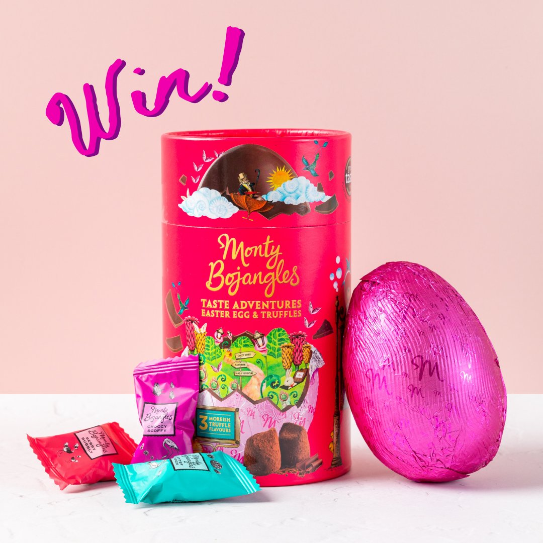 It's #FreebieFriday! 💖🐰 FOLLOW and REPOST to be in with a chance to #win Monty's Taste Adventures Easter egg and truffles! 🐣 

T&amp;Cs apply. Competition ends 11:59pm on 26th March.