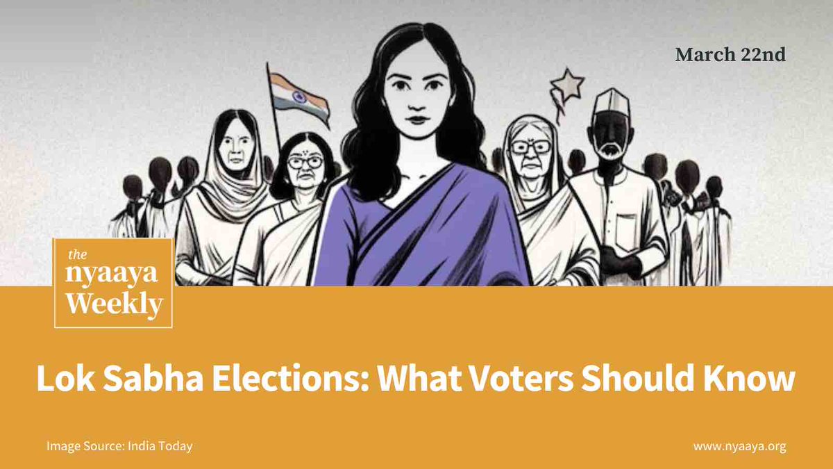 #LokSabhaElections countrywide from April 18 to June 1, 2024! State assembly #elections in Arunachal Pradesh,Orissa, Sikkim & Andhra Pradesh!Read our Weekly to know if you are eligible to vote, how to get your voter ID, what is Model Code of Conduct. Click ow.ly/rpX350QZIZH