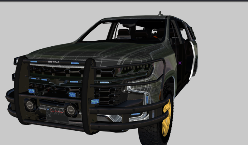 socalthero's tweet image. Far from done with lots of work to do but BCSO Gear and Lights are starting to go on cars finally for the Fleet update for OCRP 😀