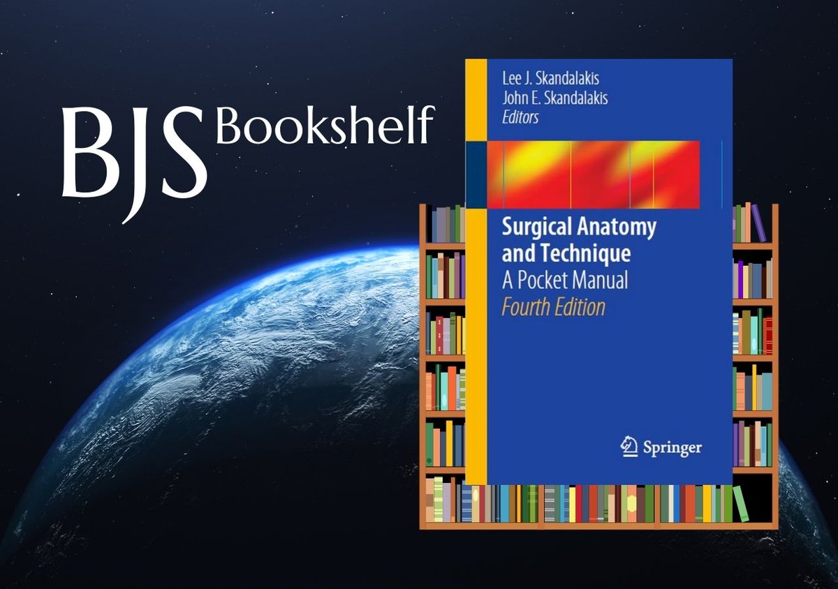 🔖NEW BJS Bookshelf: Surgical Anatomy and Technique. A Pocket Manual.📚
➡️bit.ly/3Tqm3kh 

This book is a useful and handy guide for every student, surgical resident, or young surgeon.

@TeresaPerra_ #surgery #LeadingSurgicalEducation #BookRecommendation