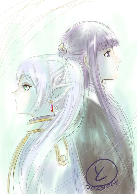 #フリーレン良いアニメ作品に出会えて良かった。(ひとまず)ありがとうでした。 