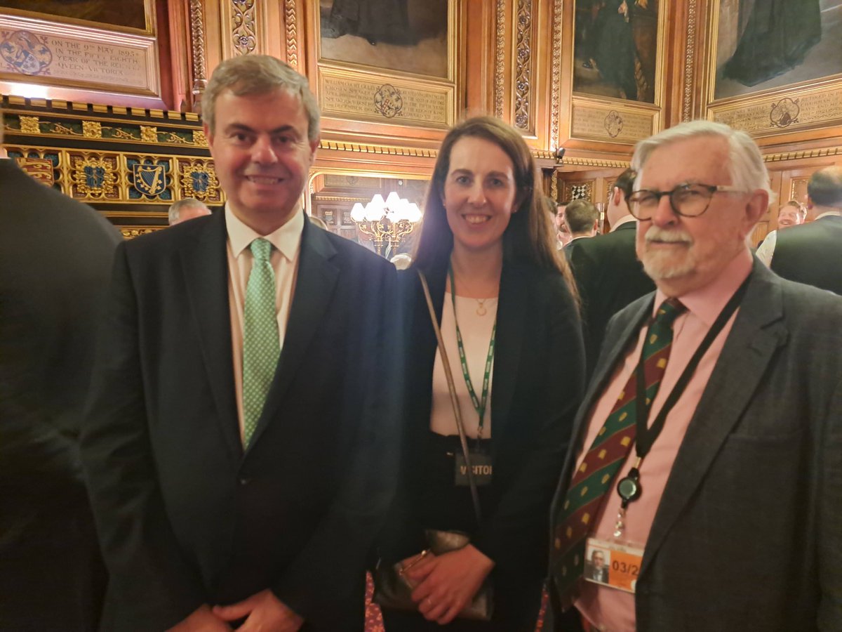 A pleasure to meet HE the Irish Ambassador in Westminster yesterday and friends from the Irish community in Bexley and Greenwich