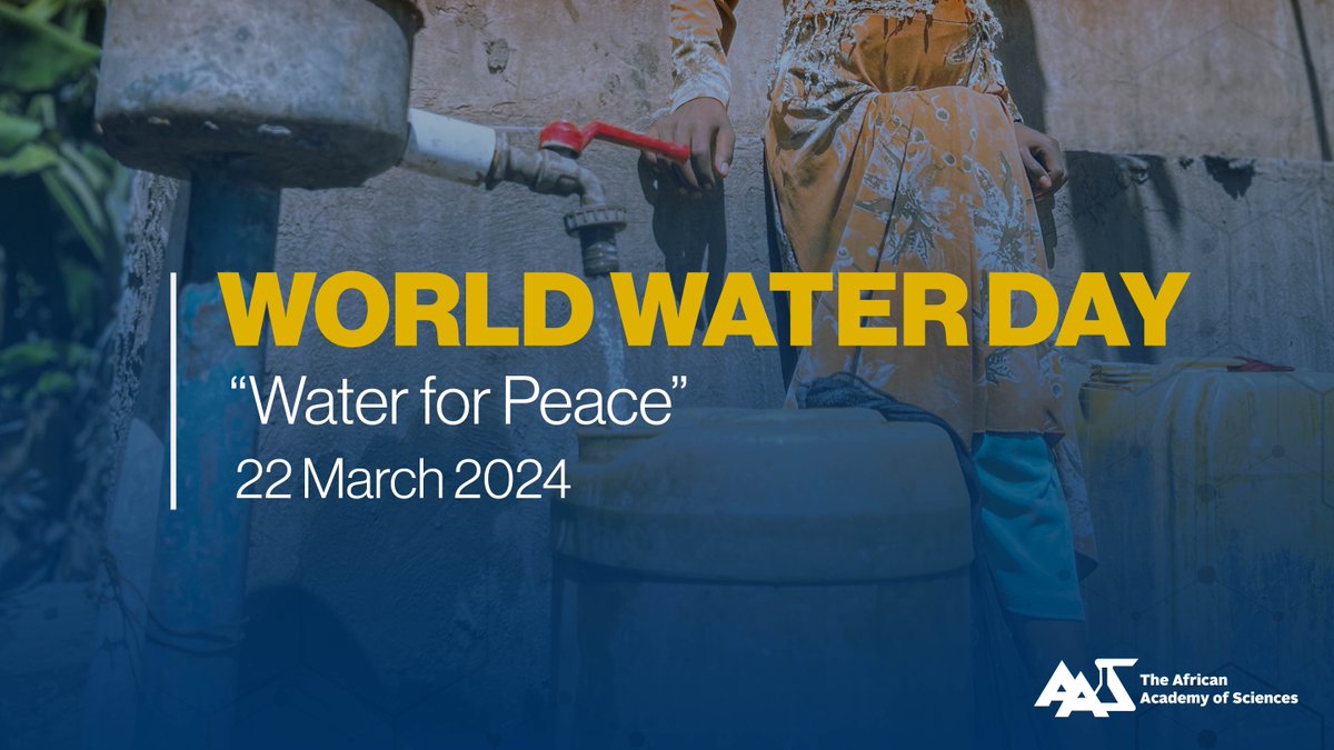 Today we celebrate #WorldWaterDay under the theme: Water for Peace. 💧 With climate change and growing populations, we must work together to protect and conserve this vital resource. Learn more 👉 shorturl.at/cgBOU #SDG6