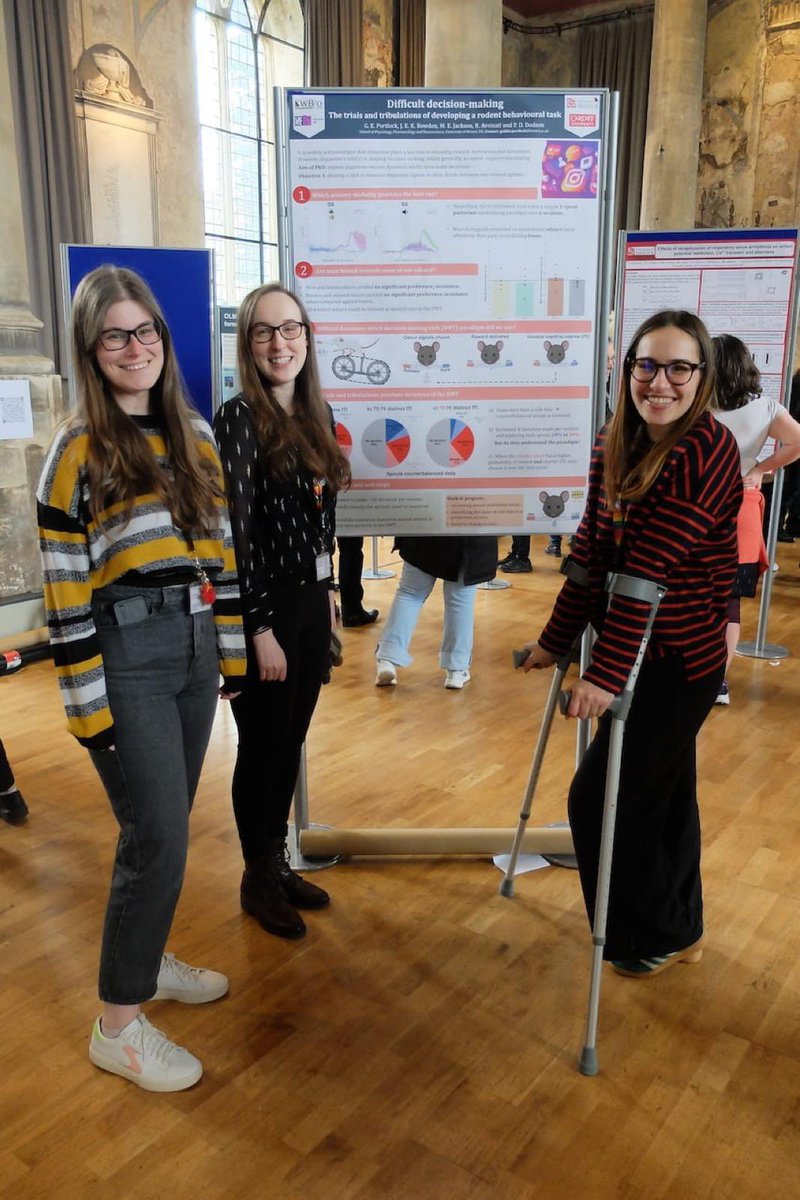 GabbiePortlock's tweet photo. Great to share some of my thesis work at the PP&amp;N Research Showcase yesterday. A lot of helpful feedback on my data and a big boost to be voted best presenter of the day 💫 🤓

(no, not everyone that attended had long brown hair and glasses!) https://t.co/I6muNPncJ9