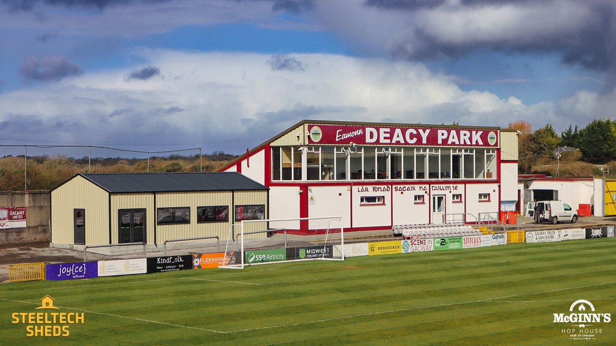 We're delighted to share news of a brand new bar in Eamonn Deacy Park, brought to you by <a href="/SteeltechSheds/">Steeltech Sheds</a> and McGinn's Hophouse 🍻

Read more here about it here 👉 galwayunitedfc.ie/eamonn-deacy-p…

We will bring you further updates as the bar nears completion 🤝

#ItsATribalThing
