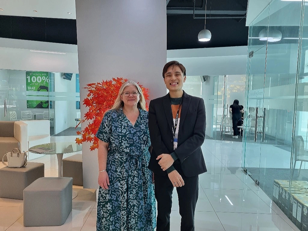 We have a long-standing partnership with the Law School at Brickfields Asia College (@BACCollege), @ClaudinaRichrds is visiting, catching up with colleagues and talking to students.