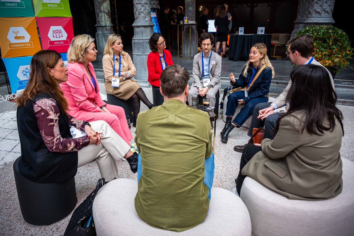 interregeurope's tweet photo. 🎊 Thank you to all who participated in our annual event, #europecooperates, in Antwerp!

💬 It was a pleasure to have you at our interregional cooperation forum. Let us know below if you were there!

#InterregEurope https://t.co/LXog8o3UqO