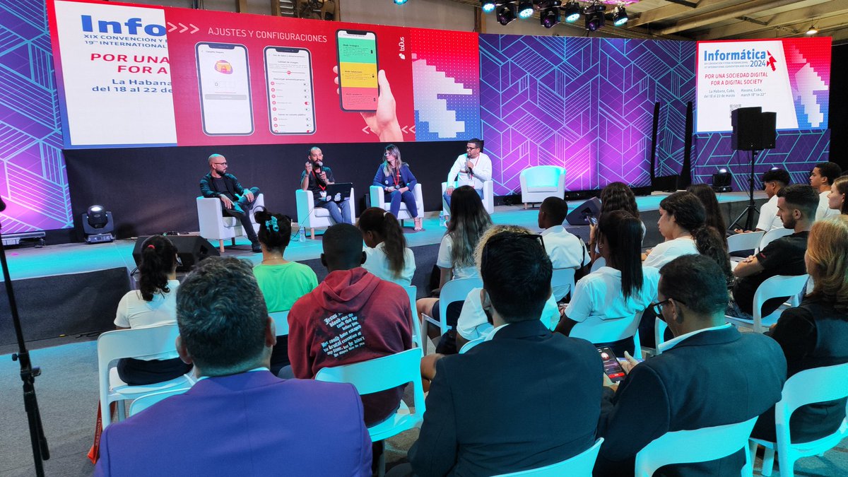 universidad_uci's tweet image. Durante esta semana sesionó la Convención y Feria Internacional #Informática2024, donde participó nuestra Universidad junto al @PCTHabana_3CE y @KAINOSSA, compartiendo conocimientos, creando alianzas y presentando productos y servicios. #SomosUCI #PorUnaSociedadDigital @raydelmp