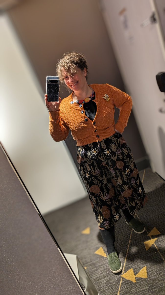 Last day of #GDC! I'll be at Yerba Buena between 10-11:30 today at the #thinkygames meetup handing out my last 6 mini edible thinky games made of chocolate. Here's what I look like! Find me, ask nicely for chocolates, and I'll give them to you. #WhatAGameDevLooksLike #ediblegames